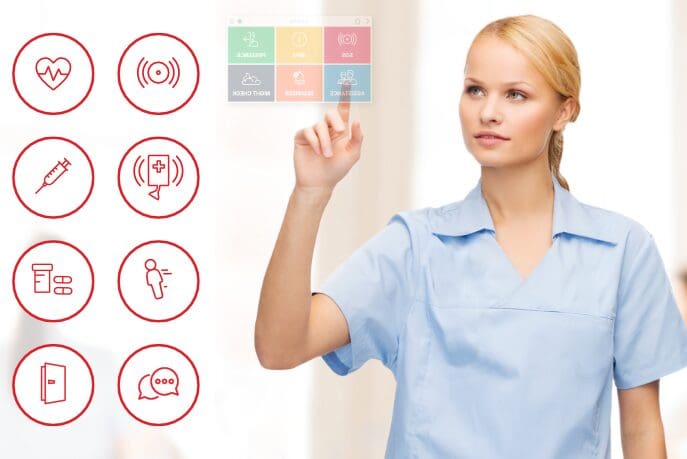 Terminal tactile NurseTab